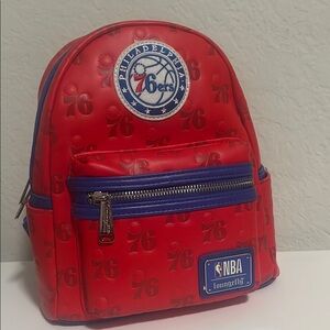 Loungefly Philadelphia 76ers Backpack